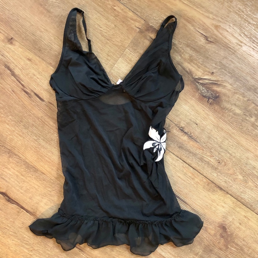 VICTORIA’S SECRET teddy slip lingerie 36C
